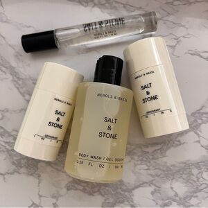 BRAND NEW Salt & Stone’s Famous Neroli & Basil Travel Set